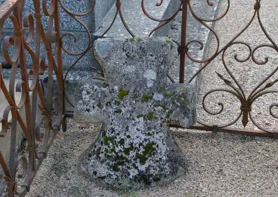 Photo de la croix de type Crozant dite Croix du cimetière de Chantôme