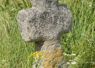 Photo de la croix de type Crozant dite Croix d'accès au Puybaron