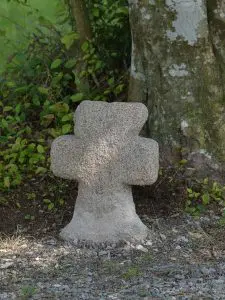 Photo de la croix de type Crozant dite Croix d'accès à la Chaudronnière