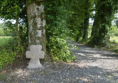 Photo de la croix de type Crozant dite Croix d'accès à la Chaudronnière