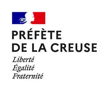 Logo de la Préfète de la Creuse partenaire de l'ASCTC
