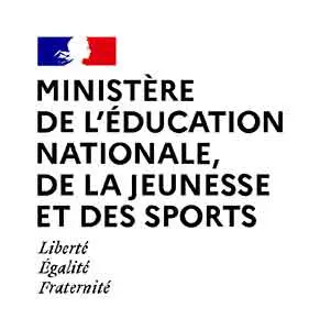 Logo du Ministère de l'Education nationale, de la Jeunesse et des Sports partenaire de l'ASCTC