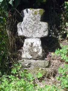 Photo de la croix de type Crozant dite croix d'accès à la Chapelle-Sainte-Foy
