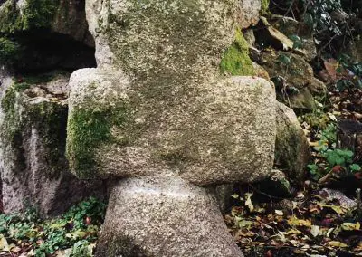 Photo de la croix de type Crozant dite croix d'accès aux Coublins