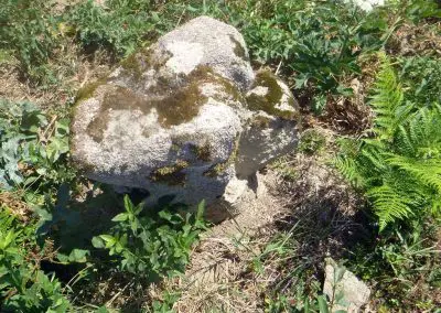 Photo de la croix de type Crozant dite croix d'accès à l'ancien village de la Coquetière