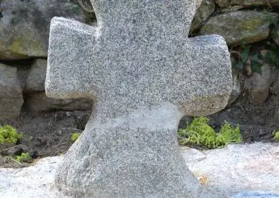 Photo de la croix de type Crozant dite croix d'accès aux Léchères