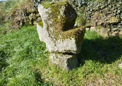 Photo de la croix de type Crozant dite croix d'accès aux Léchères