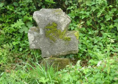 Photo de la croix de type Crozant dite croix d'accès aux Léchères