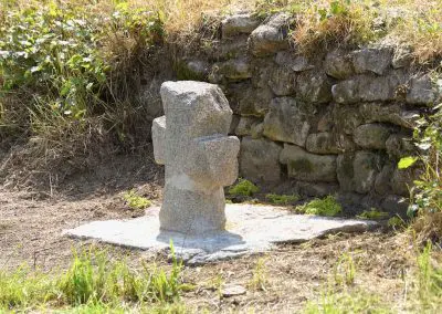 Photo de la croix de type Crozant dite croix d'accès aux Léchères