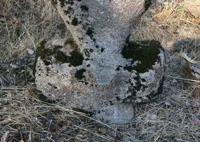 Photo de la croix de type Crozant dite croix d'accès à La Minauderie